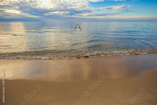 Fototapeta Naklejka Na Ścianę i Meble -  sandy beach in the Baltic Sea