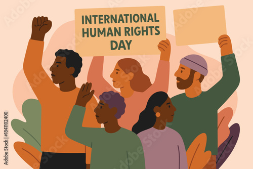 international human rights day art work design