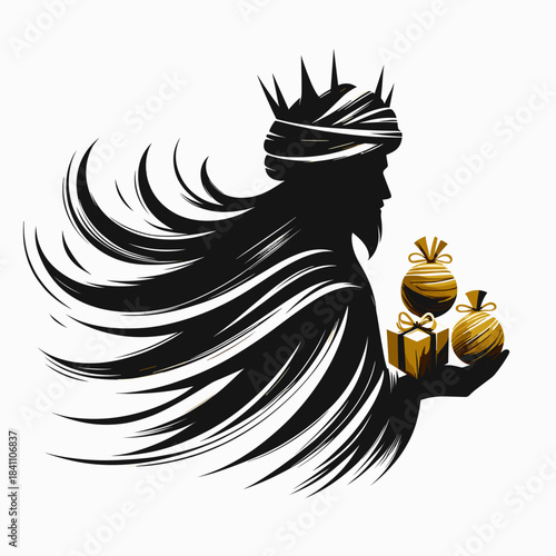 Magi carrying gifts
