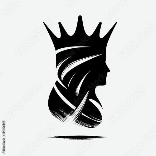 Crowned king figurine