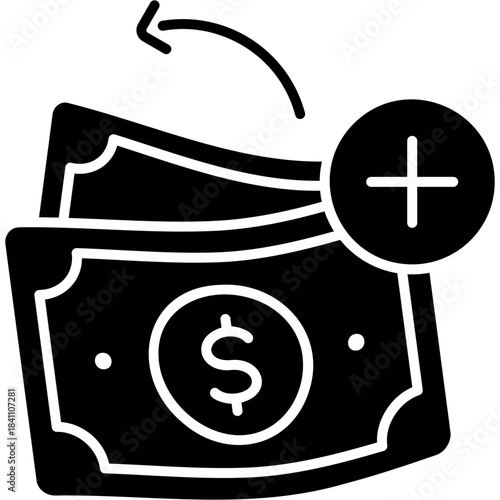 Glyph Solid Bonus Payback Icon