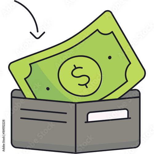 Wallet Refill Sticker