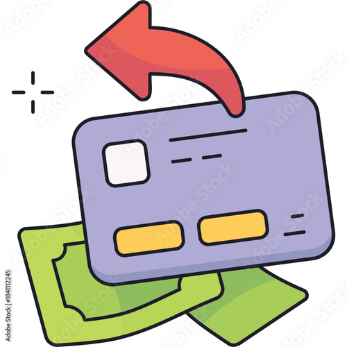 Payment Refund Sticker