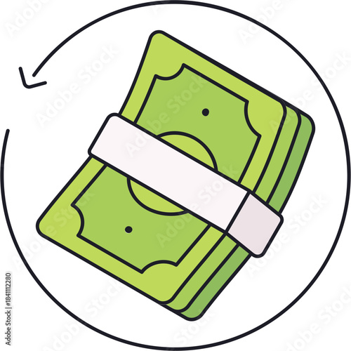 Money Rebate Sticker