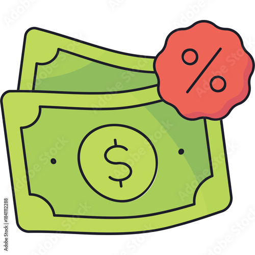 Cash Discount Sticker