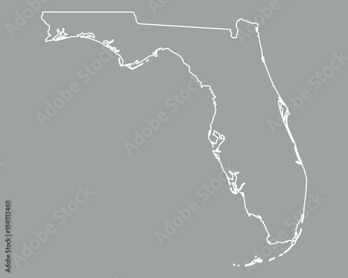 Karte von Florida