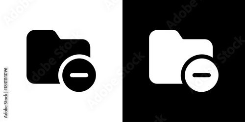 フォルダのアイコン（マイナス）