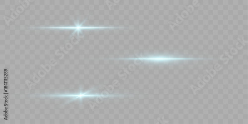 Radiant sky blue line flows in smooth luminous ribbons with subtle shimmer waves. Dynamic path conveys rapid motion. Light blue line vector
