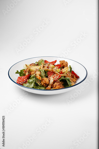 salad with shrimps