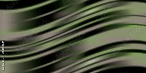 Abstract zoom with curved lines and waves