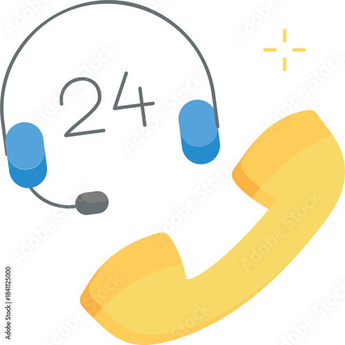 Support Hotline Illustration