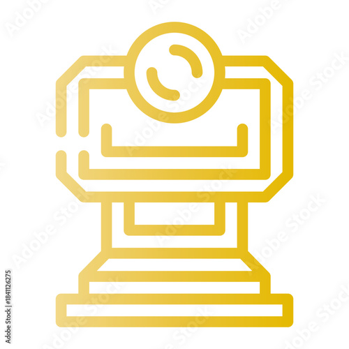 Best Performance Badge Outline	
