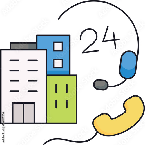 Company Hotline Sticker