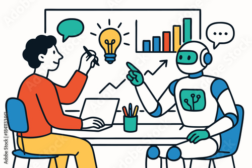 Human and Robot Collaboration in Corporate Office