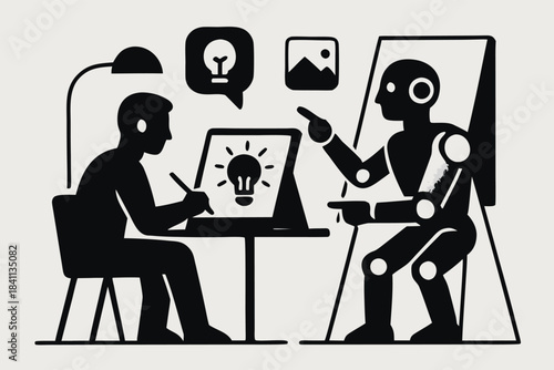 Human and Robot Collaboration in Corporate Office