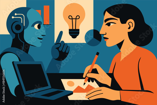 Human and Robot Collaboration in Corporate Office