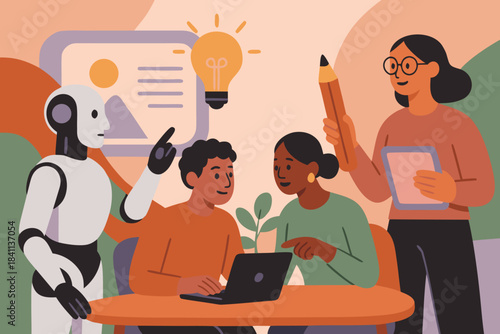 Human and Robot Collaboration in Corporate Office