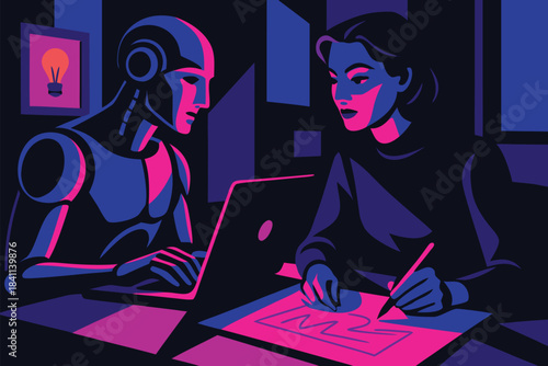 Human and Robot Collaboration in Corporate Office