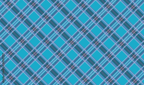 Scottish Tartan Plaid Fabric Pattern Background EPS Vector