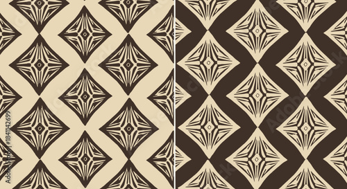 Intricate Diamond Pattern with Woven Texture Effect | Stylish and Versatile Background