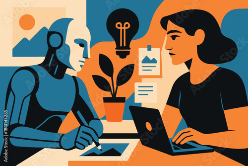 Human and Robot Collaboration in Corporate Office
