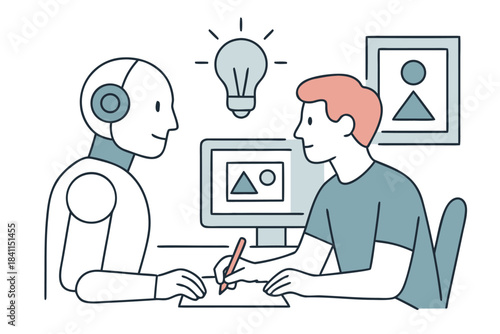 Human and Robot Collaboration in Corporate Office