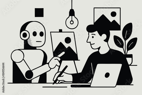 Human and Robot Collaboration in Corporate Office