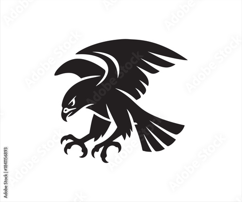 Eagle Silhouette Vector Illustration