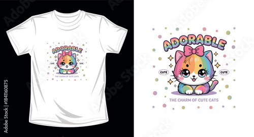 Kids graphic vector art t-shirt design print template