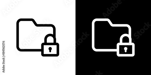 ロックされたフォルダのアイコン