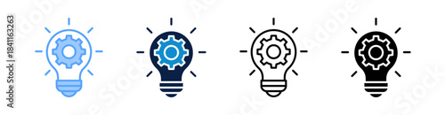 Innovation Multiple Style Icon Set Collection 