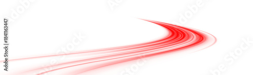 Neon waves twist dynamically across dark backgrounds, leaving radiant glowing trails. Motion creates energy and excitement. Ideal for futuristic designs. PNG