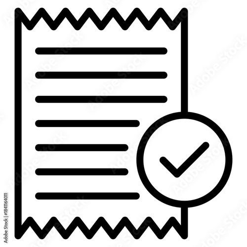 Claim Approval  Icon Element For Design