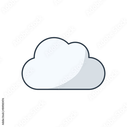 Cartoon Cloud Icon