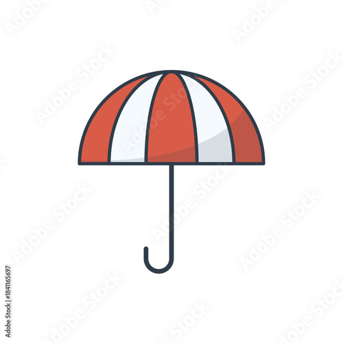 Striped Umbrella