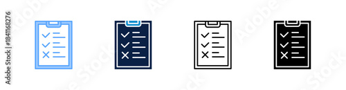Test Multiple Style Icon Set Collection 