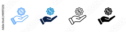 Pricing Multiple Style Icon Set Collection 