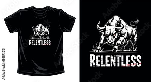 Animal graphic vector art t-shirt design print template