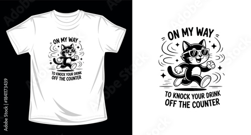 Animal graphic vector art t-shirt design print template