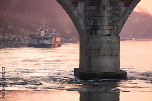 Pavia Village town characteristic square