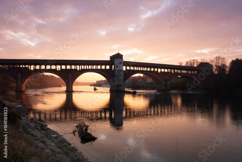 Pavia Village town characteristic square
