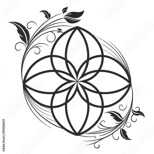 abstract floral background