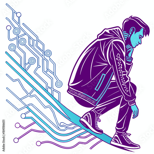 abstract floral background