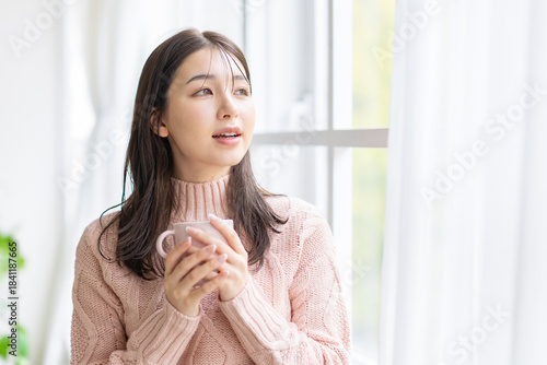 女性のポートレート