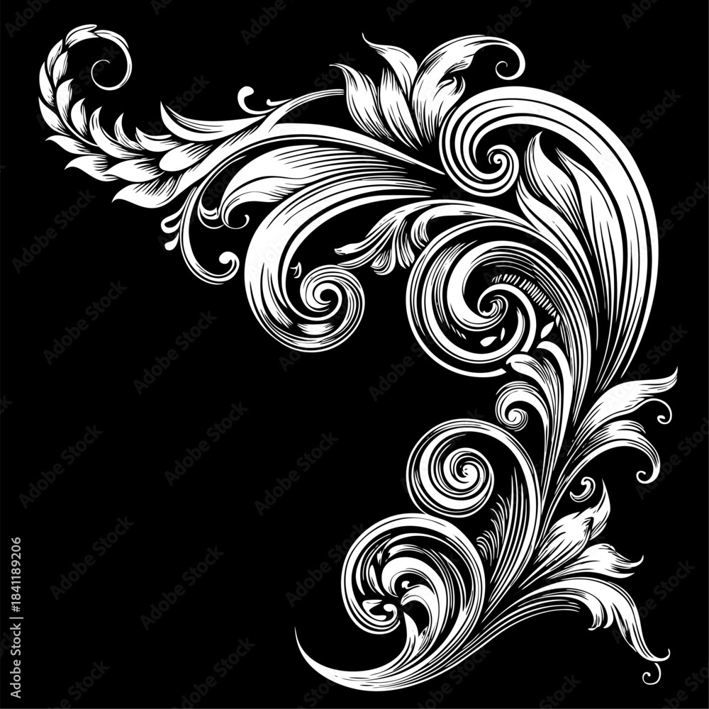 Fototapeta premium floral design element