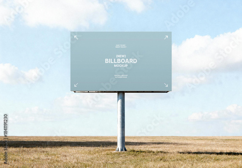 Field Billboard Mockup