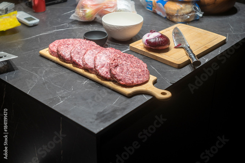 ingredients for burgers