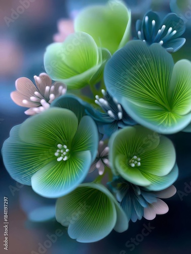 Floral Serenity: An artistic floral arrangement, featuring an array of delicate flowers in pastel shades, offers a tranquil and artistic ambiance