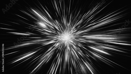 Obraz na płótnie Explosion avec projections