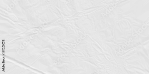 White crumpled paper texture. white crumpled paper texture sheet background. Wrinkled paper texture.	